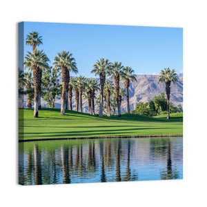 Golf Course In Palm Desert California Wall Art