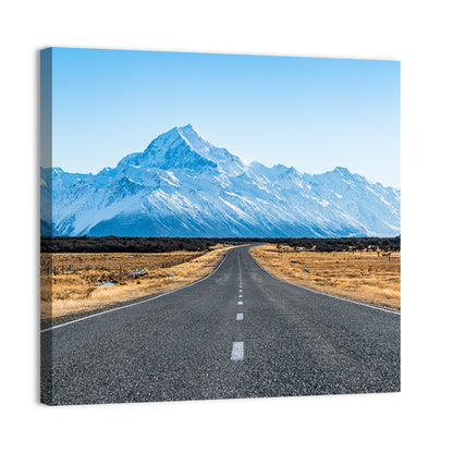 Road To Mount Cook Wall Art