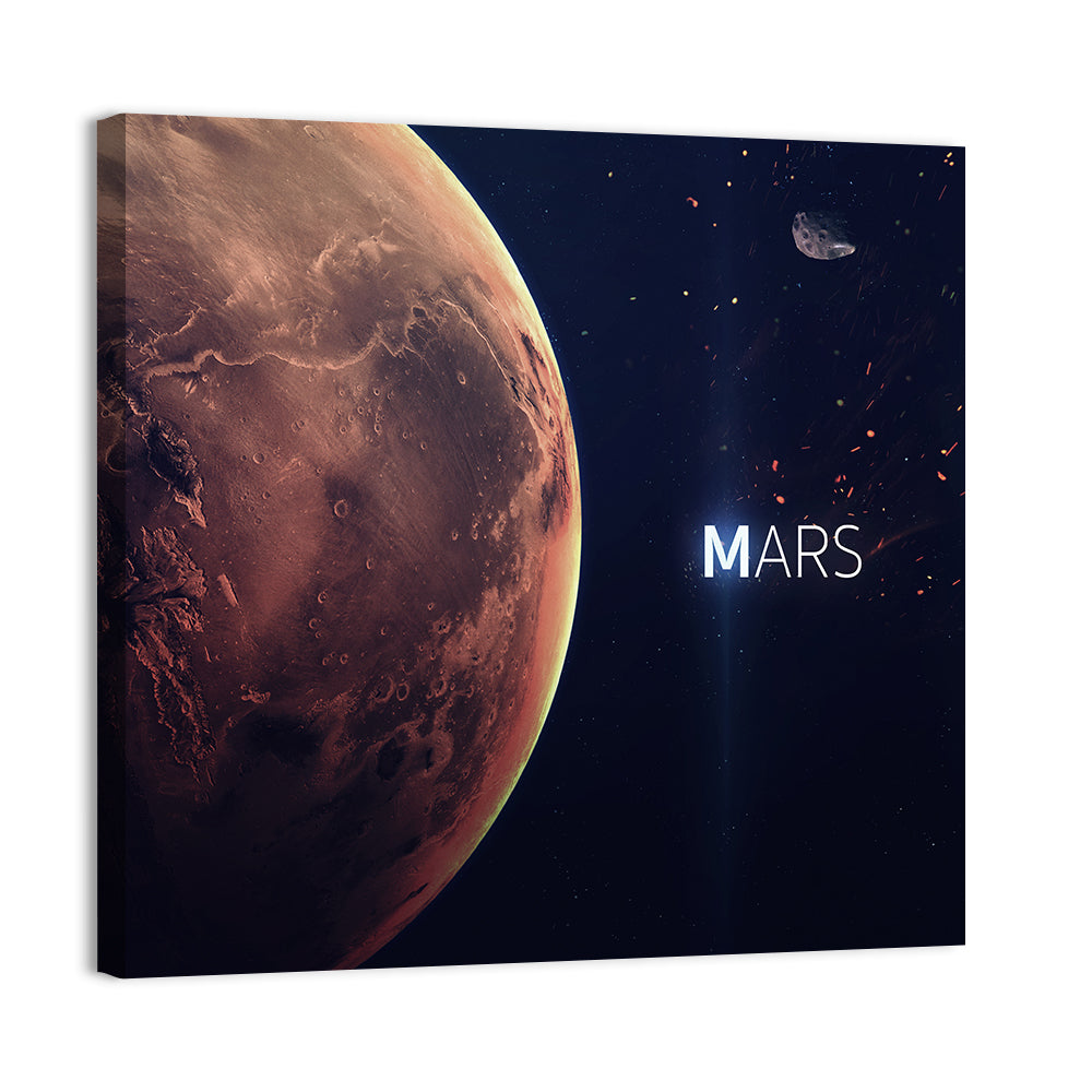Mars Close-up Wall Art
