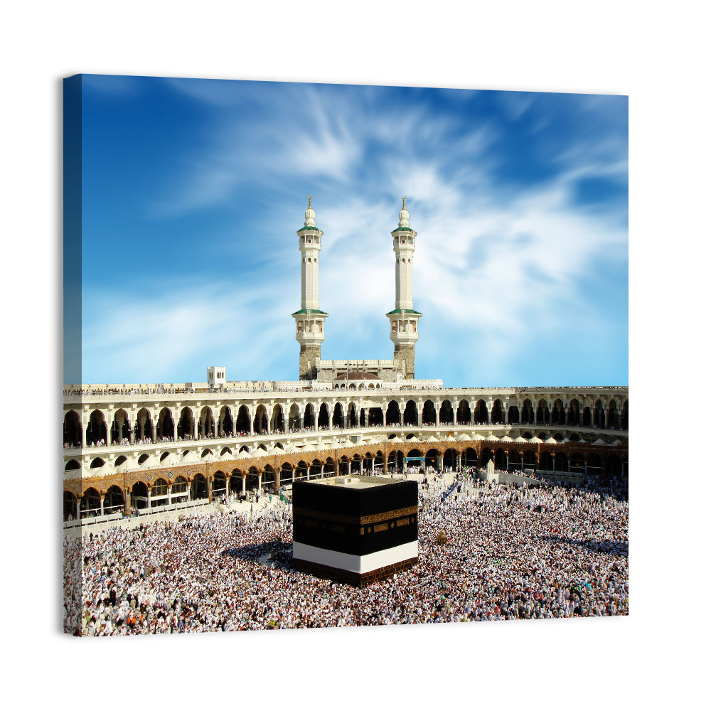 Kaaba at Masjid Al-haram Wall Art