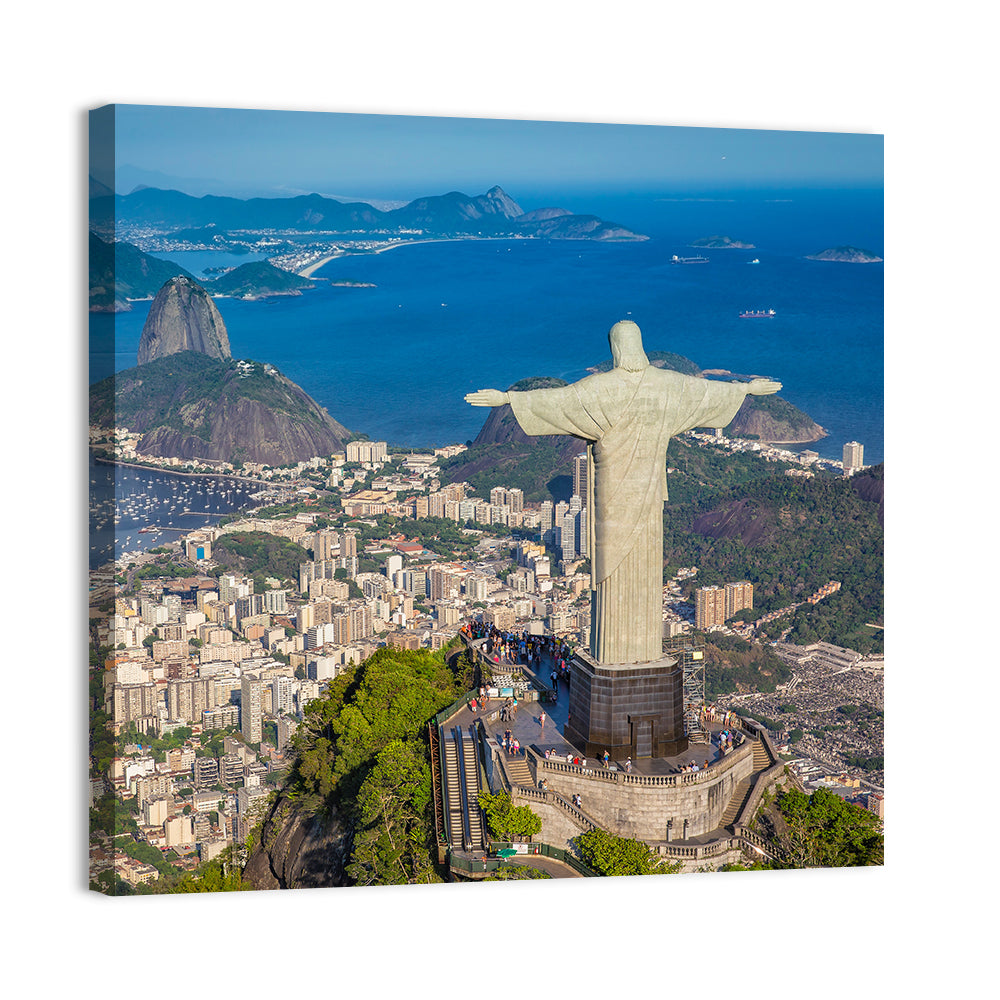 Botafogo Bay with Sugarloaf Mountain Wall Art