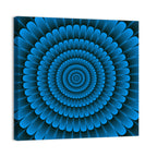 Psycho Floral Mandala Wall Art