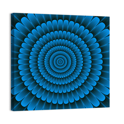 Psycho Floral Mandala Wall Art