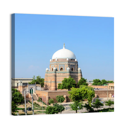 Shah Rukn-e-alam Tomb, Multan Wall Art
