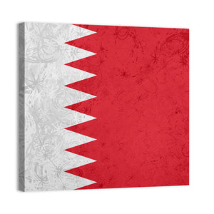 Flag Of Bahrain Wall Art