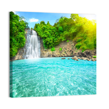 Dambri Waterfall Turquoise Pool Wall Art
