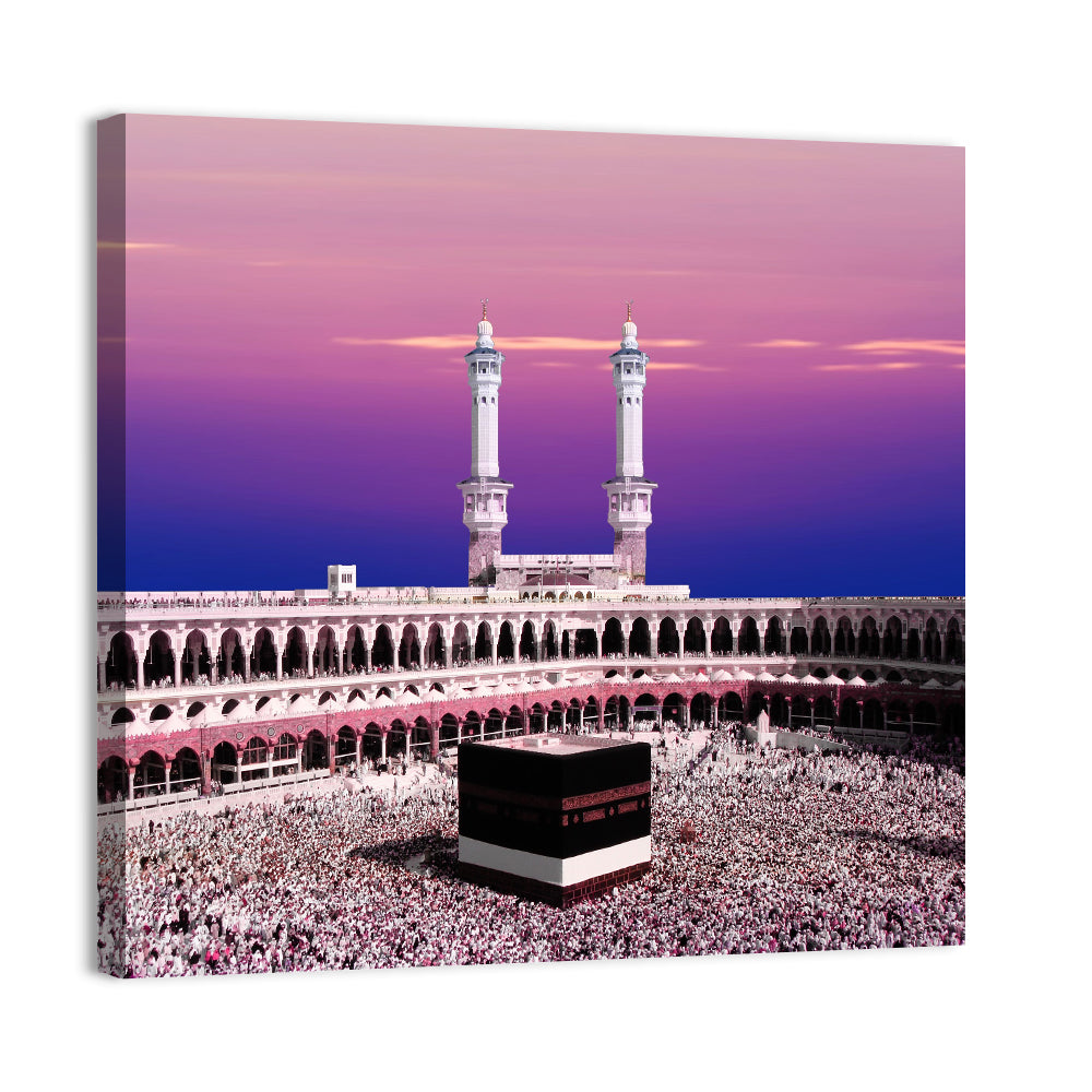 Kaaba at Twilight Wall Art