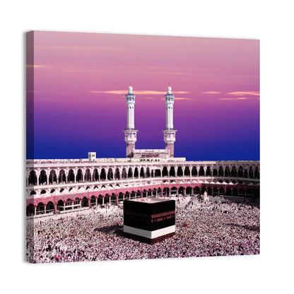 Kaaba at Twilight Wall Art