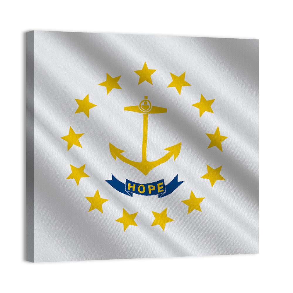 Flag Of Rhode Island Wall Art