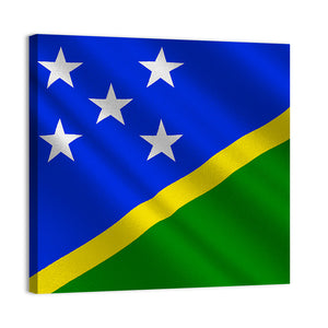 Flag Of Solomon Islands Wall Art