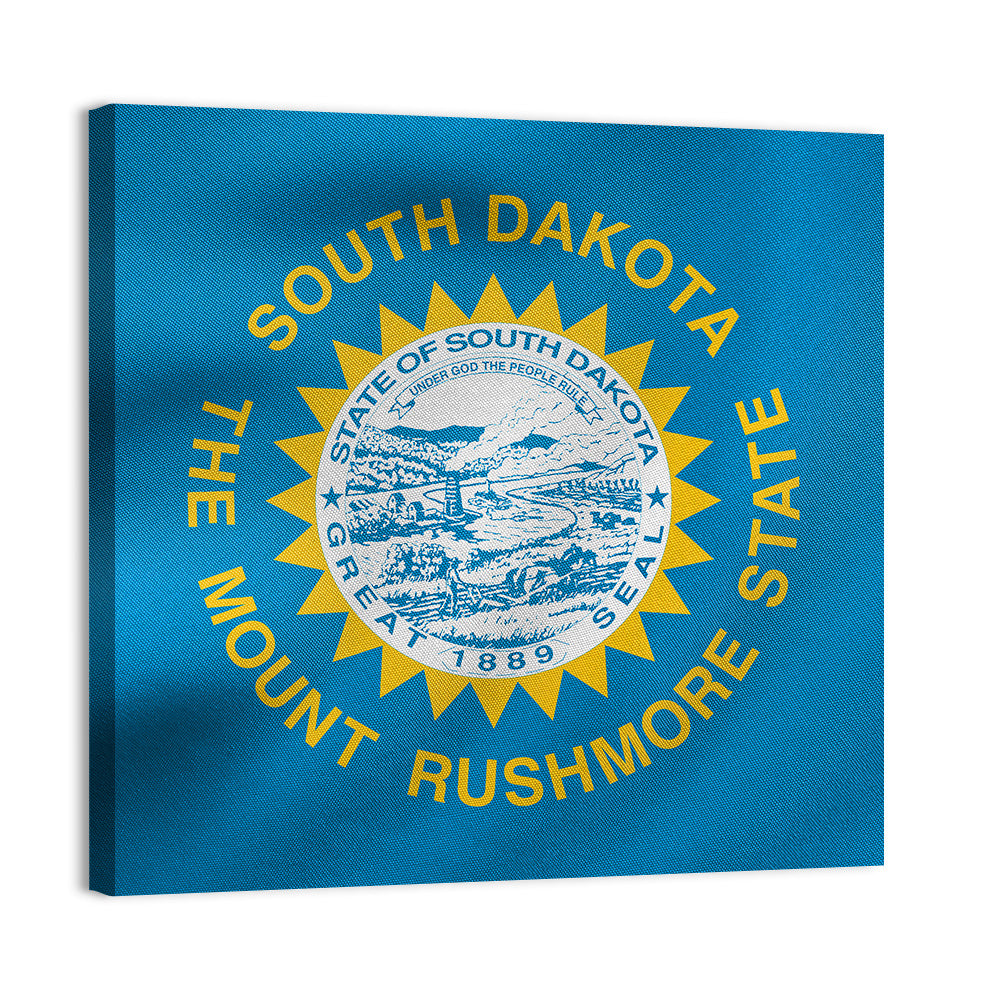 South Dakota State Flag Wall Art