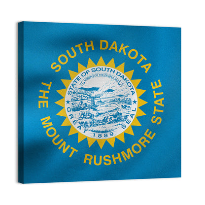 South Dakota State Flag Wall Art