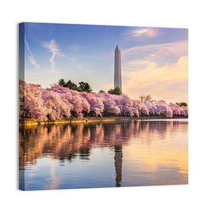 Washington Monument at Tidal Basin Wall Art