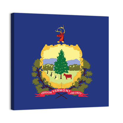 Flag Of Vermont Wall Art