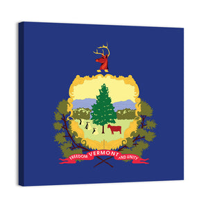 Flag Of Vermont Wall Art