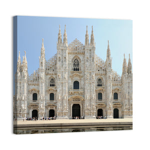 Facade Of Milan Cathedral Wall Art