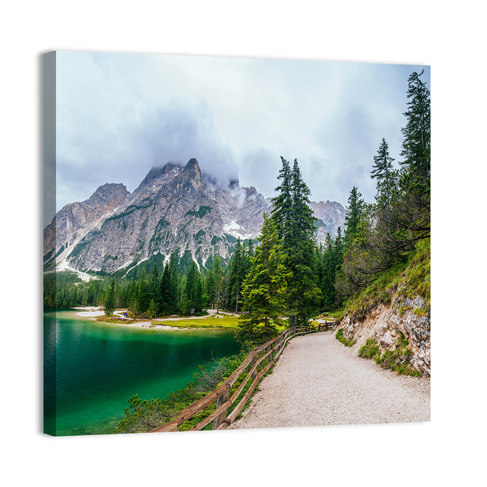 Lago Di Braies, Dolomites Wall Art
