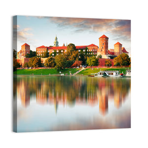 Wawel Hill With Castle Poland Wall Art