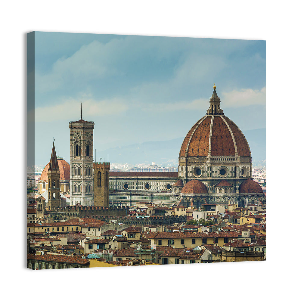 Florence Cathedral Dome and Bell Tower Wall Art