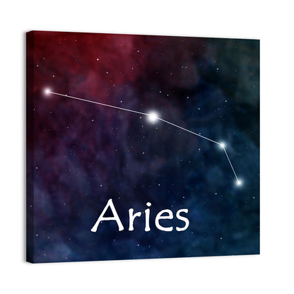 Aries Constellation Nebula Wall Art