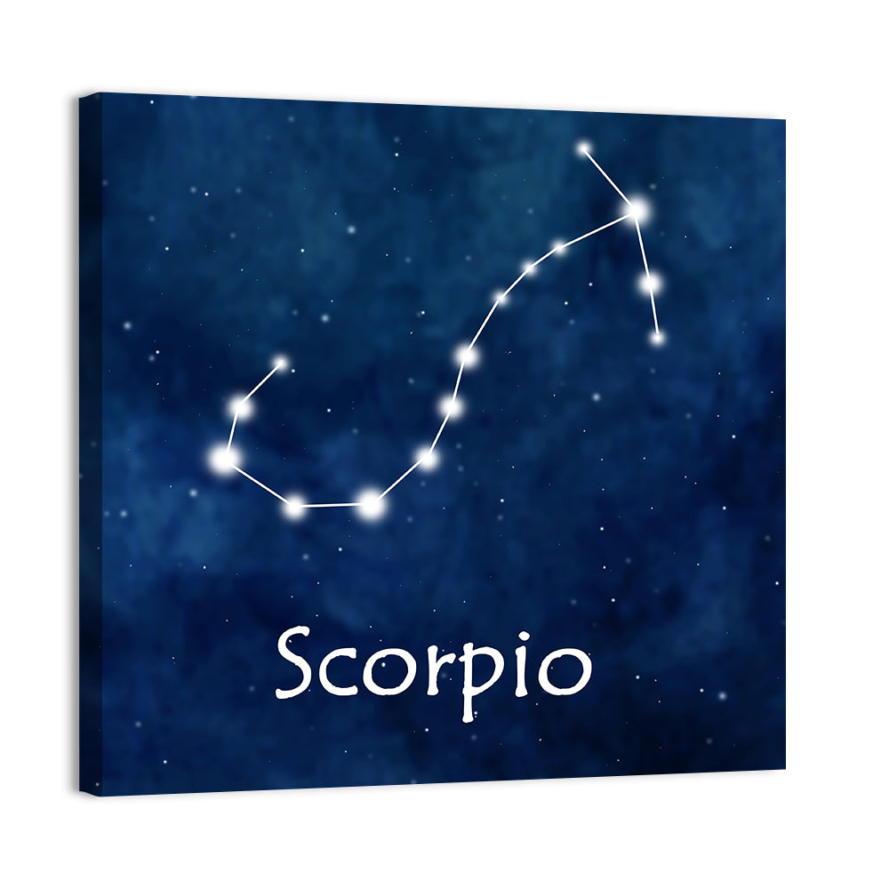 Scorpio Constellation Wall Art