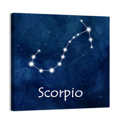 Scorpio Constellation Wall Art