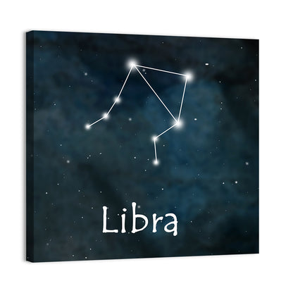 Libra Constellation Wall Art