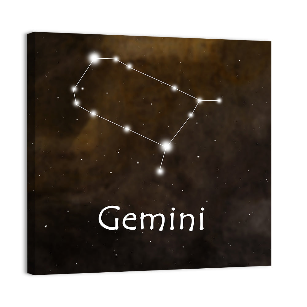 Gemini Constellation Wall Art