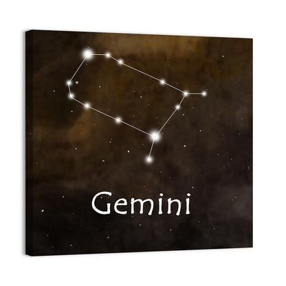 Gemini Constellation Wall Art