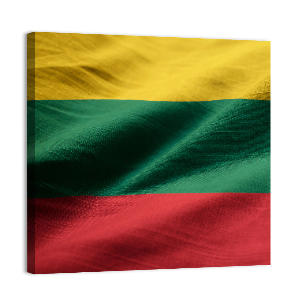 Lithuanian Flag Wall Art