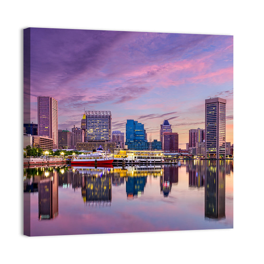 Baltimore Skyline Wall Art