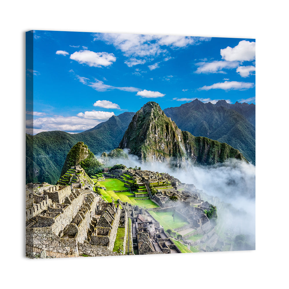Machu Picchu Among Mountain Clouds Wall Art