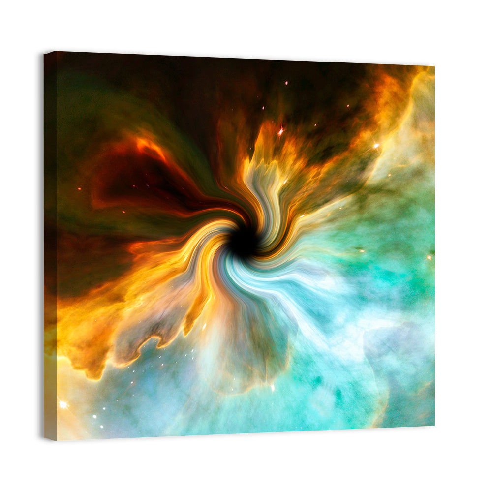 Black Hole Vortex Wall Art