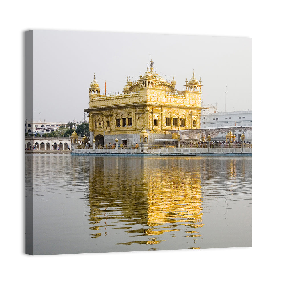 Golden Temple Reflection, Amritsar Wall Art