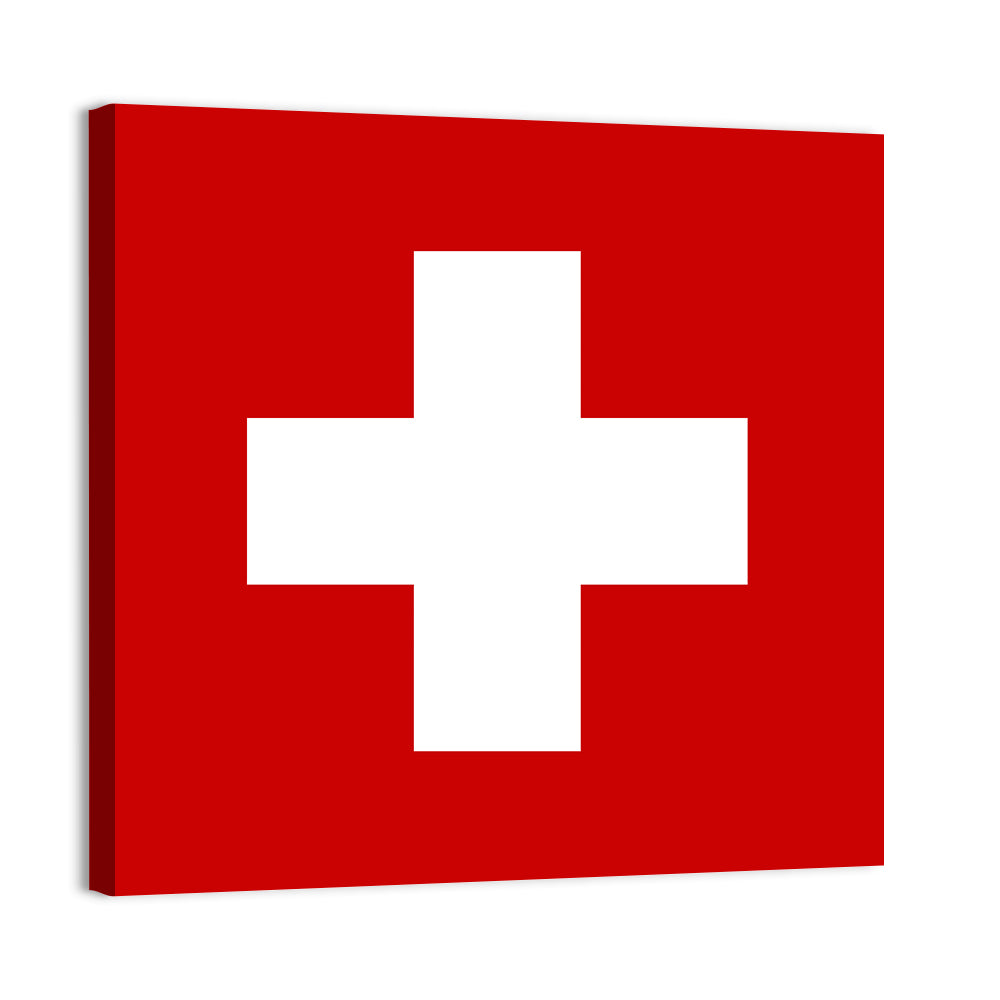 Swiss Flag Wall Art