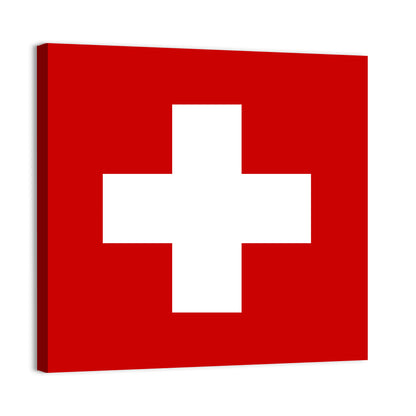 Flag Of Switzerland Wall Art