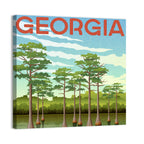 Georgia Cypress Swamp Wall Art