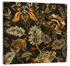 Vintage Ornamental Floral Pattern Wall Art
