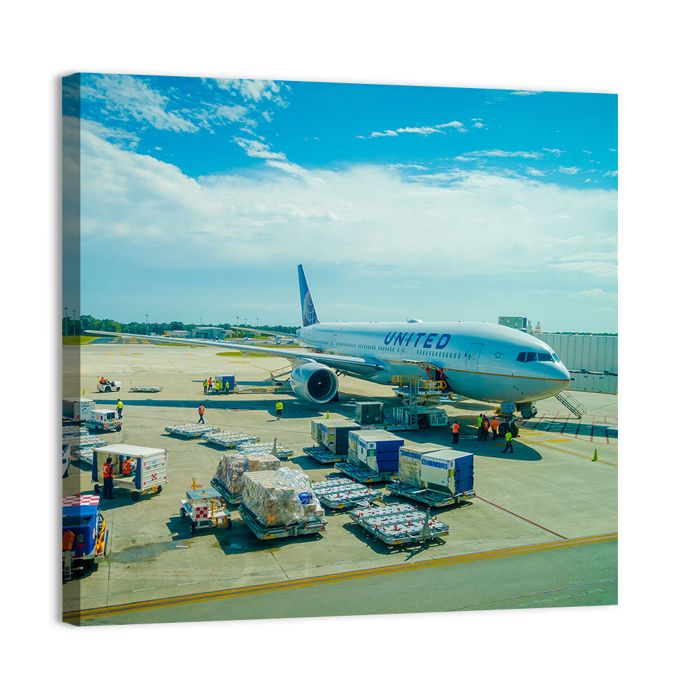 Cancun International Airport Tarmac Wall Art