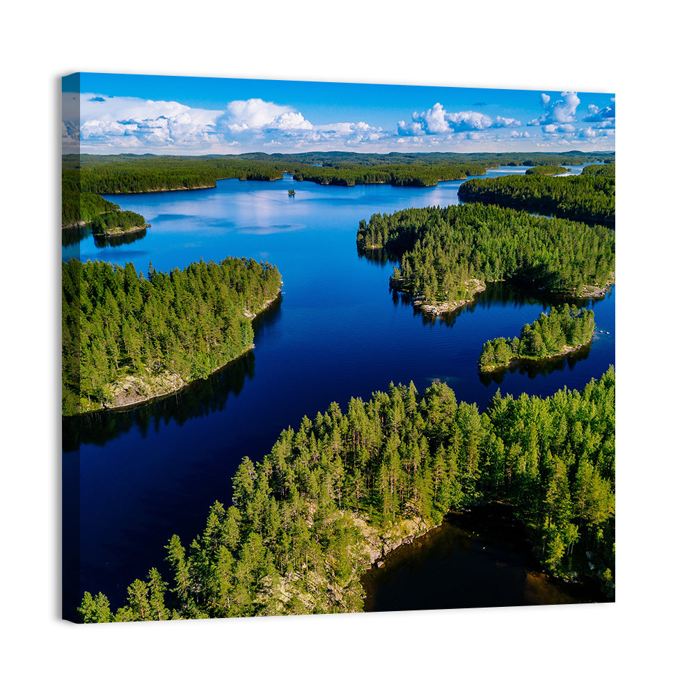 Blue Lakes and Green Forests, Finland Wall Art