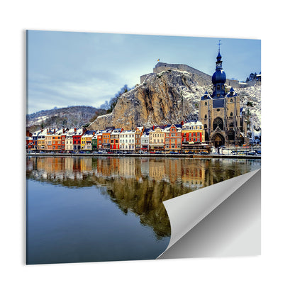 Dinant Collegiate Church on the Meuse Wall Art