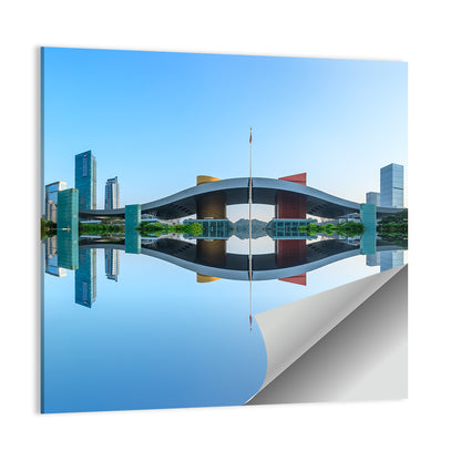 Shenzhen Civic Center at Sunrise Wall Art