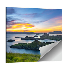 Padar Island At Sunset Indonesia Wall Art