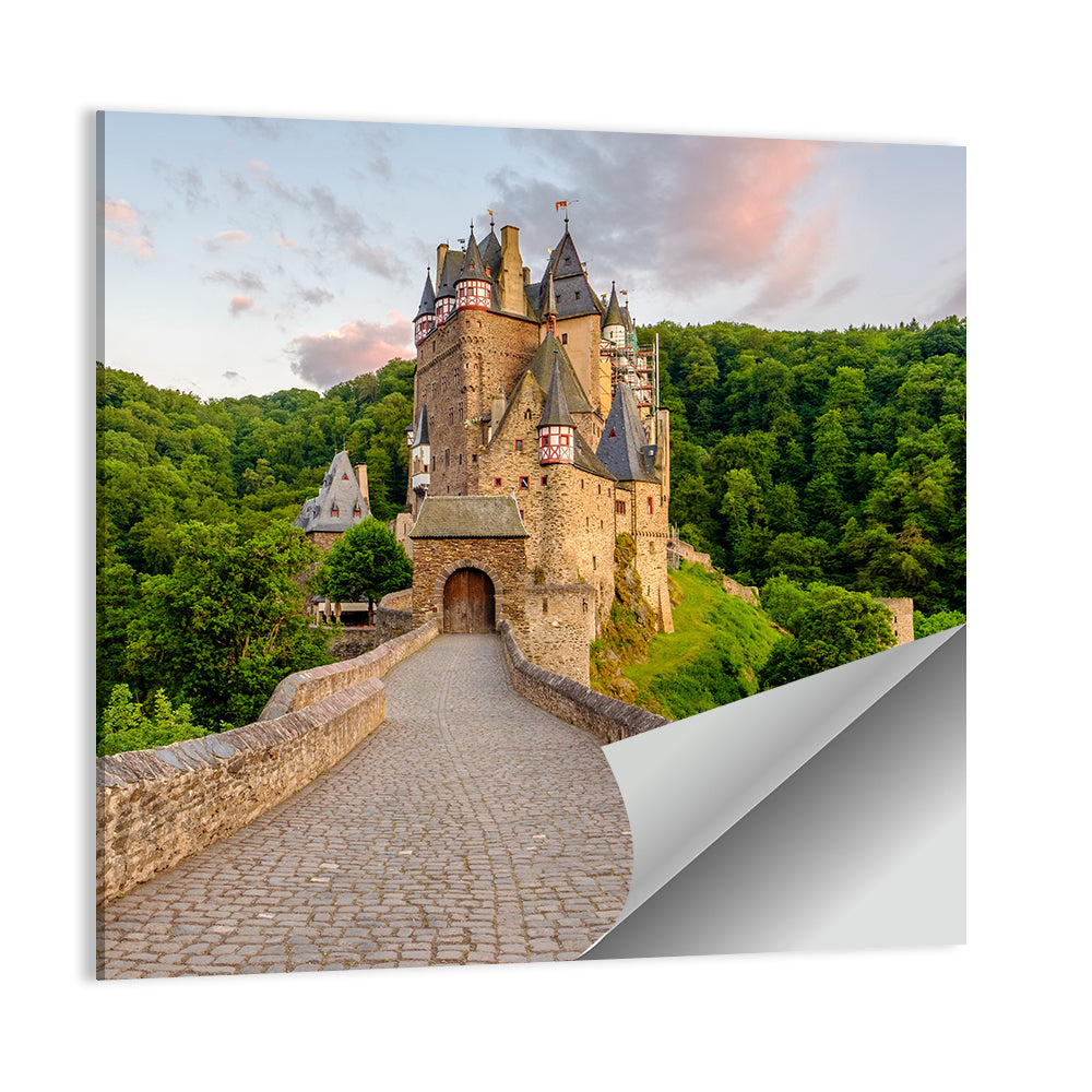 Eltz Castle at Dusk Wall Art