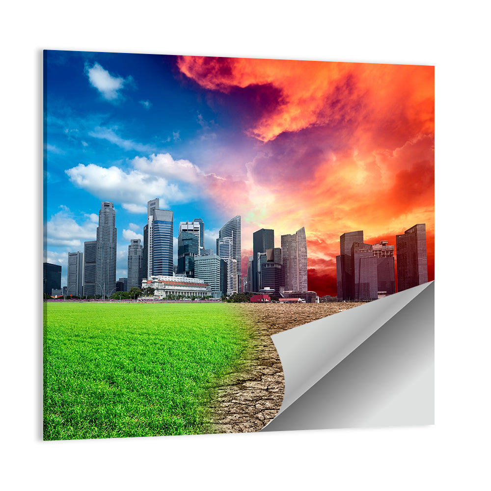 Marina Bay Climate Contrast Wall Art