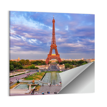 Eiffel Tower at Golden Hour Wall Art
