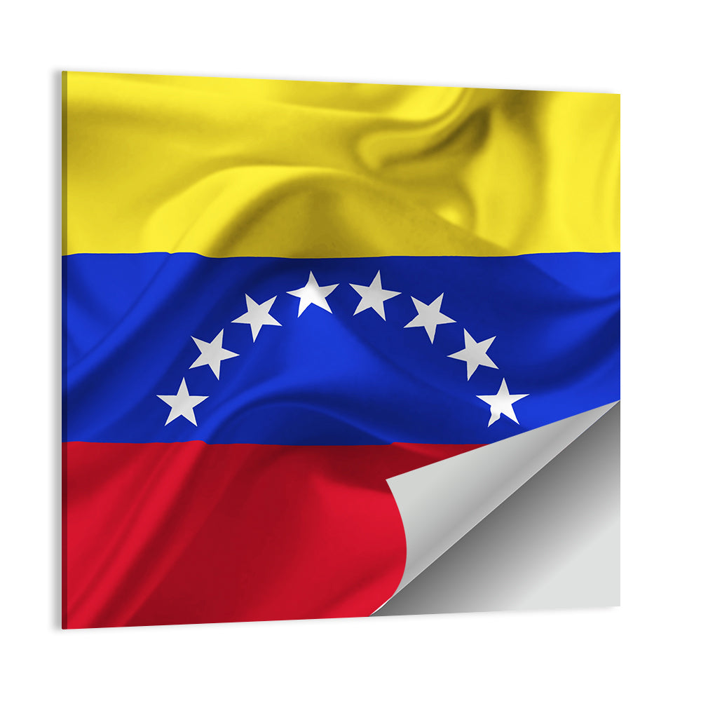 Venezuelan Flag with Stars Wall Art