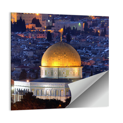 Golden Dome of the Rock, Jerusalem Wall Art