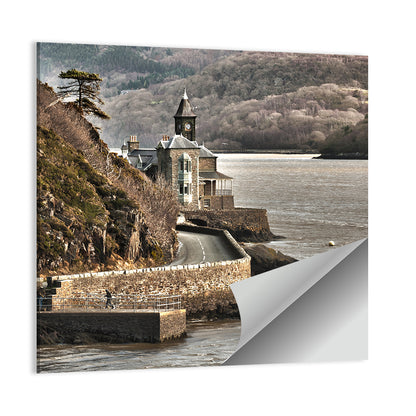 Barmouth Clock Tower Coastal View Wall Art