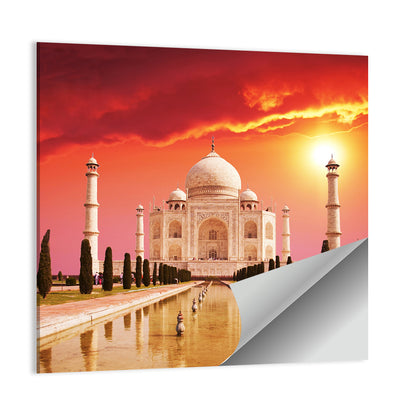 Taj Mahal at Sunrise, Agra Wall Art
